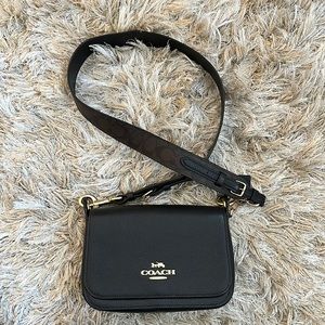 Black Coach crossbody